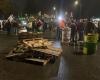 tractors arrive at the crossroads of Europe in Troyes