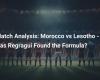 Match Analysis: Morocco vs Lesotho – Has Regragui found the formula?