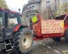 Mobilization of farmers: tractors return to the city center of Limoges