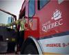 Two fires in Saint-Sauveur