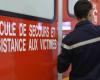 A telephone cable breaks a window of the school bus, a schoolboy injured in Orne