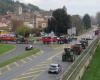 First day of demonstration for angry farmers of Lot-et-Garonne