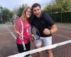 (2/5) Vanessa plays tennis with her family: “All I want is to have a good time with my son”