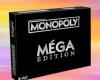 Bigger and more fun, find the Monopoly Mega game for less than 40 euros on Amazon