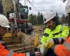 In Rennes, “a French record” for a technique for restoring a water pipe