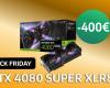 Black Friday: perfect for gaming in 4K, the NVIDIA RTX 4080 SUPER graphics card is finally dropping in price!