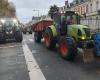 Farmers from the Dordogne Rural Coordination leave for Brive