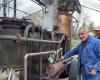 100 candles for the still of Lilian Fréchet, traveling distiller in western Aveyron