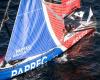 Yoann Richomme in turn sets a new record for distance covered in 24 hours in a monohull