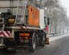 Orange warning for snow and ice, departmental roads under surveillance