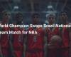 World Champion Trades Team Brazil Match Against NBA