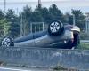 Four injured and a car on the roof after an accident in Angers