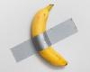 An art banana sold at a high price at Sotheby’s