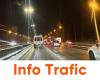 Traffic information: numerous accidents make the situation dangerous and cause queues