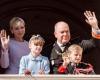 Princess Charlène appears with her precious engagement ring during Monaco's national holiday