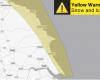 Yellow Weather Warnings Issued for Snow and Ice on Yorkshire Coast