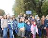 A path in the name of the great resistance fighter Pierre Samin, inaugurated in Vimoutiers, in Orne