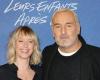 Rock look for Ludivine Sagnier, Gilles Lellouche still bleached: the duo poses with a star writer!