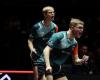 The Lebrun brothers in the doubles final of the WTT Circuit Finals