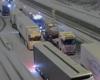 Doubs: 800 trucks blocked on the A36 Thursday evening due to snowfall: News