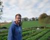 At the Amérian gardens, Florian Soyer grows organic vegetables