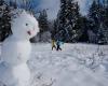 where to ski, or make a beautiful snowman in Franche-Comté?