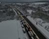 VIDEO – Storm Caetano: on the A36 motorway, hundreds of vehicles trapped by snow