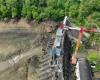 In Brittany, work on this dam is delayed due to bad weather