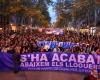 Demonstration in Barcelona against the explosion in rent prices