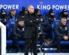 Premier League. 16th, promoted Leicester City part ways with coach Steve Cooper