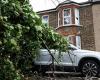 Storm Bert continues its damage in Great Britain