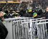 the Nantes-Le Havre match interrupted for around thirty minutes for an attempted pitch invasion before resuming