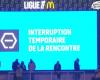 iron bars, CRS on the pitch, match stopped… it degenerated at La Beaujoire