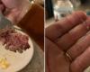 a man says he injured himself by biting a piece of glass into a Picard minced steak