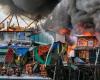 Philippines: fire devastates Tondo slum in Manila