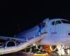 Russian plane evacuated due to engine fire on landing