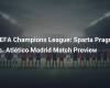 UEFA Champions League: Sparta Prague vs Atlético Madrid Match Preview