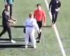 outrage in Spain, mother of one enters the pitch and slaps the referee