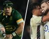 the Springboks impose their law, the English are tough