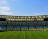 He hangs out after a rugby match and finds himself locked inside the stadium