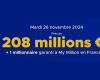 EuroMillions FDJ: Try to win the mega jackpot of 208 million euros this Tuesday