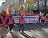 VIDEO. Anger of Departmental Council agents on strike against the elimination of 500 jobs, 2000 people in the street