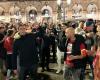 “Here is Brest”, “Brest in the Champions League”. Before the match in Barcelona, ​​Stade Brestois supporters are already celebrating