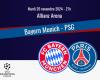 Match: Bayern/PSG, live (pre-match)