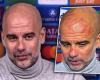 VIDEO. Why Pep Guardiola arrived at the conference with a face full of scratches