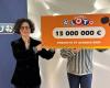 a retiree wins 13 million euros for her daughter's birthday