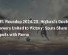 UEL 2024/25 Roundup: Hojlund’s brace propels United to victory; Spurs share points with Roma