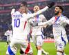 OL defeated Nice at the break, with Toulouse ahead…