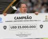 John Textor in heaven after Botafogo's Copa Libertadores coronation