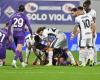 a player victim of terrible discomfort in the middle of a match, Fiorentina-Inter Milan arrested